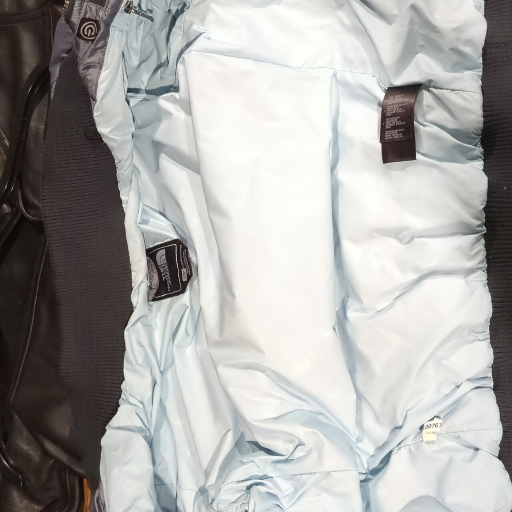 The North Face 600 Down Puffer jacket/coat women's size small color silver - Picture 7 of 16